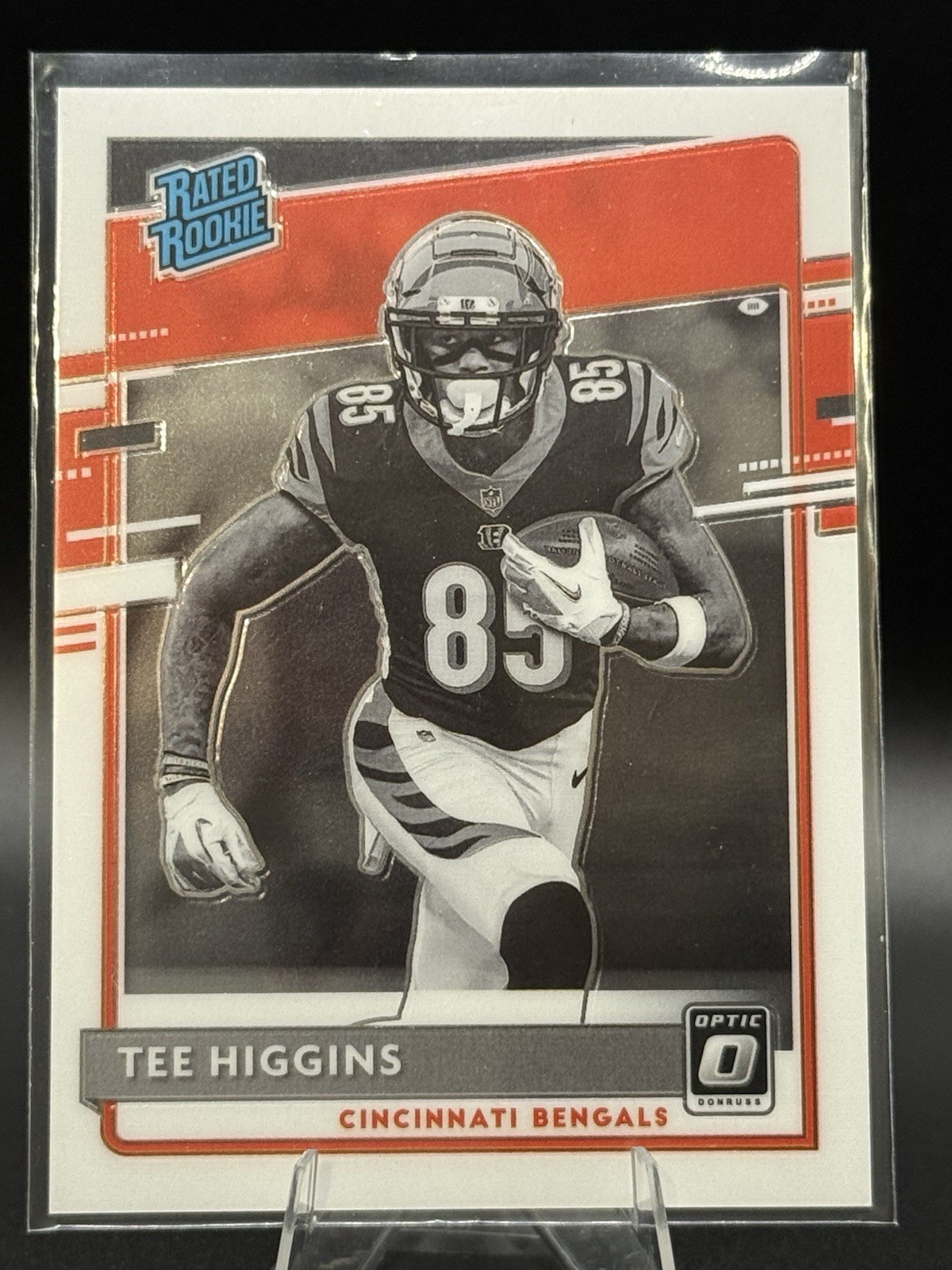 Tee Higgins Rated Rookie Negative 2020 Donruss Optic #310