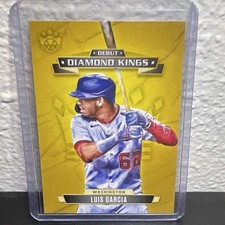 Panini 2021 Diamond Kings Luis Garcia Debut DK #DDK-WN Nationals Baseball