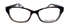 Women's Anne Klein AK5036 200 Cat Eye Mocha Tortoise Fade Designated Eyeglasses