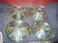 Ford 1965 Mustang Fastback Coupe Conv. Spinner Hubcaps Set 14 Wheel Covers Ford 1965 Mustang Fastback Coupe Conv. Spinner Hubcaps Set 14 Wheel Covers