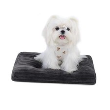 Dog Crate Bed Washable Dog Beds for XX-Small Dogs 17.0"L x 11.0"W x 2.5"Th Gray