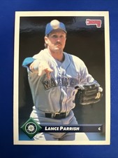 ⭐⭐⭐⚾ VINTAGE ⚾ 1993 Donruss ⚾ Lance Parrish #85 ⚾ Mariners ⚾ /w Free Sleeve ⚾⭐⭐⭐