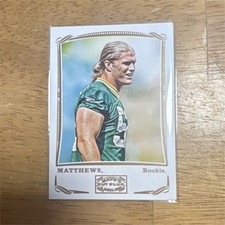 Topps 2009 Mayo Clay Matthews Rookie #54 Green Bay Packers NFL Card