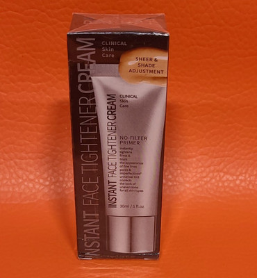 Barubt Instant Face Tightener Cream No Filter Primer 1 oz Tube Date 08-2027