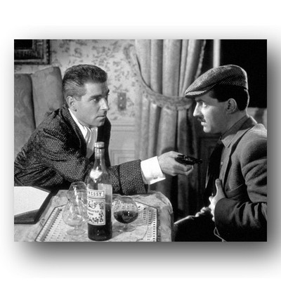 Jean Poiret Michel Serrault Photo 8x10 Lovers And Thieves Film Set 1950s