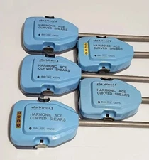 Lot of (5) Intuitive Da Vinci Harmonic Ace Curved Shears 420275  8mm Harmonic
