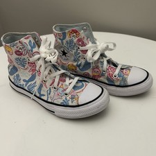 Converse Chuck Taylor All Star Mermaid Print Hi Top sneakers. Girls Size 1