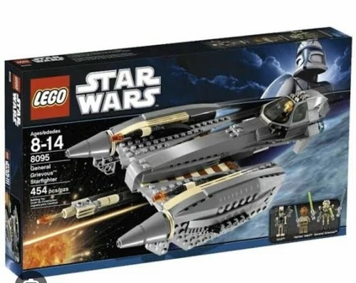 LEGO Star Wars: General Grievous' Starfighter 8095 99.5% Complete set, READ DESC