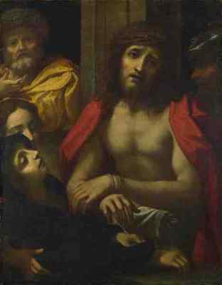 Nach Correggio Christus dem Volk präsentiert Ecce Homo) A4 Druck