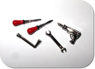 Miniatur Werkzeug-Set, 5-tlg, Neu