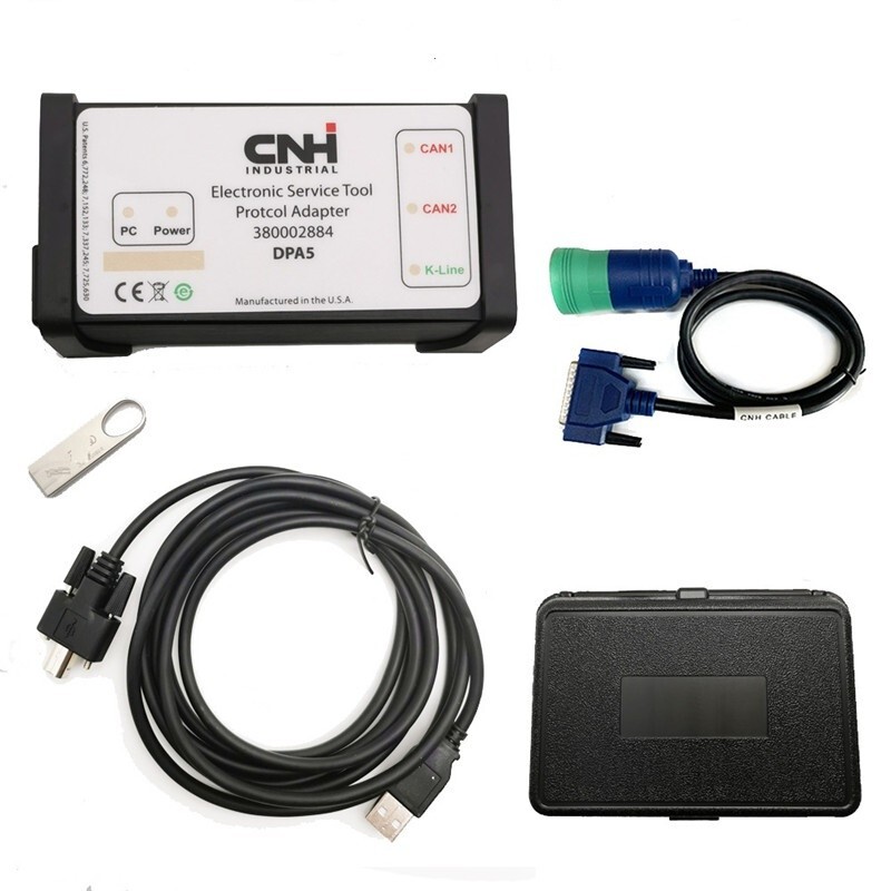 For CNH DPA5 Heavy Duty Truck Scanner Trailer Bus Wheel Loader Excavator Tractor