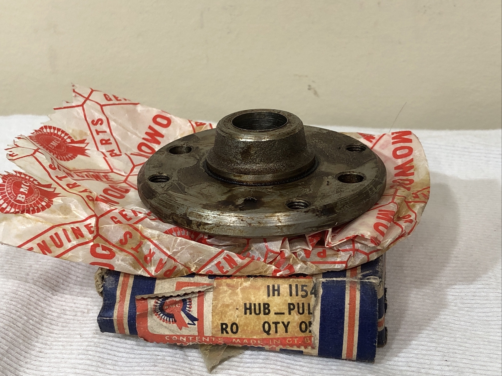 MG BMC 1H1154 MGA Water Pump Pulley Hub eBay