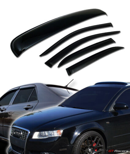 Parasol a humo viseras para ventana techo corredizo protector de techo corredizo para sedán 03-07 Accord de 4 puertas - Imagen 2 de 3
