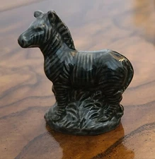 RARE Wade Whimsies Red Rose General Foods Promo BLACK ZEBRA ~ MINT HTF