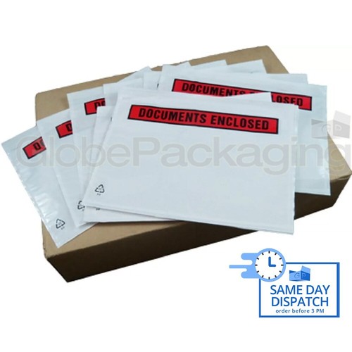 500 A6 DOCUMENTO STAMPATO PORTAFOGLI CHIUSI BUSTE SLIP - Foto 1 di 6