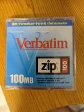 VERBATIM Zip 100 MB IBM Formated SEALED