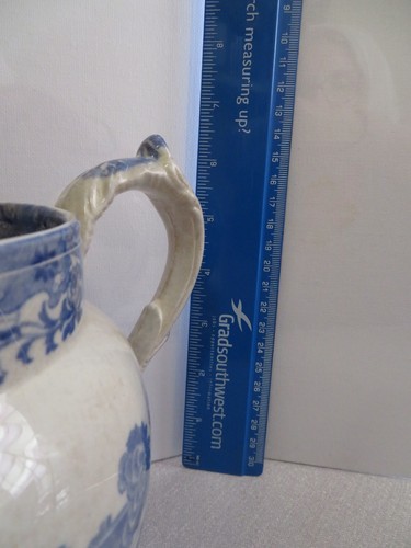 Vintage/Antique Copeland Spode Italian Blue and White Jug.  6.5" high. - Picture 17 of 17