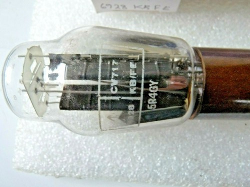 CV717 5R4GY Brimar Date Code 6928 KB/FE New Old Stock Valve Tube 1pc NOV19D - Picture 3 of 6