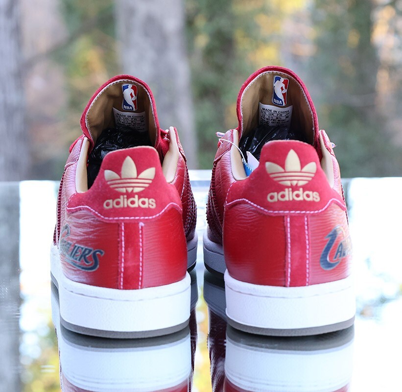 Adidas Superstar 1 NBA Cleveland Cavaliers Men's Size 12 Red White