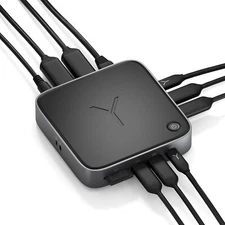 Brydge Stone CORE USB-C MST Docking Station – 10 Ports, 100W PD, Dual Monitor