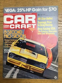 Lot of 6 VG Car Craft Mags 1960-'77various years,wild street Machines,Drag racin