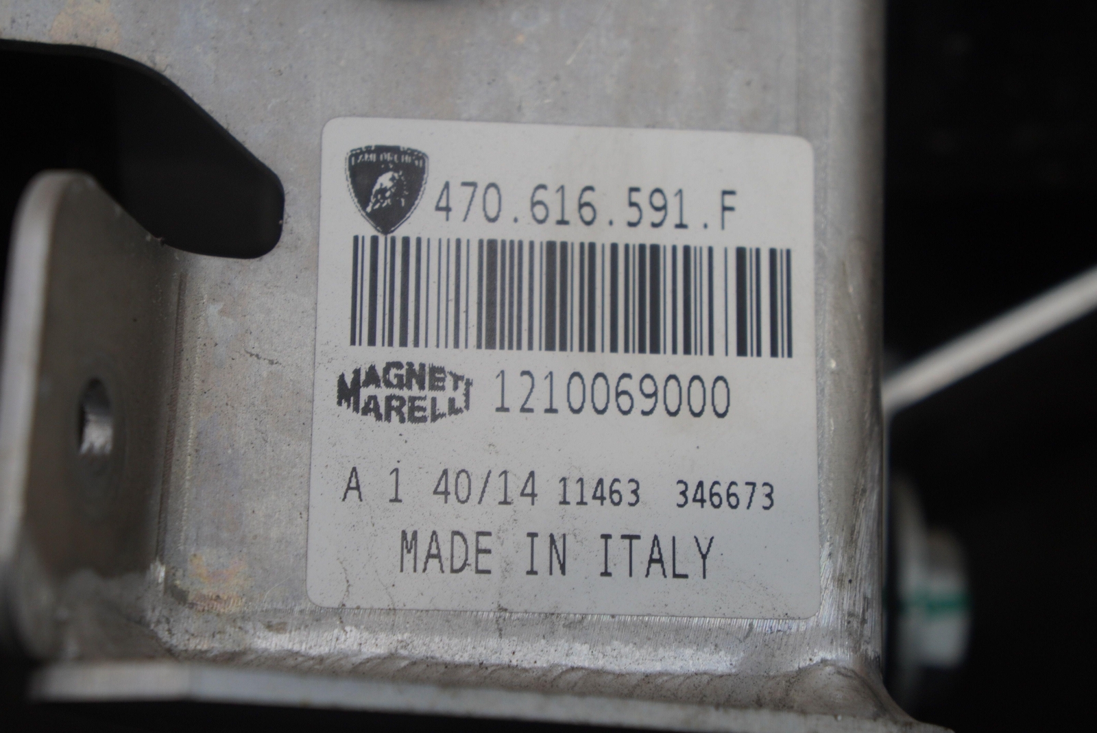 Suspension Lifting System Control Pump 470616055D Lamborghini Aventador 2015