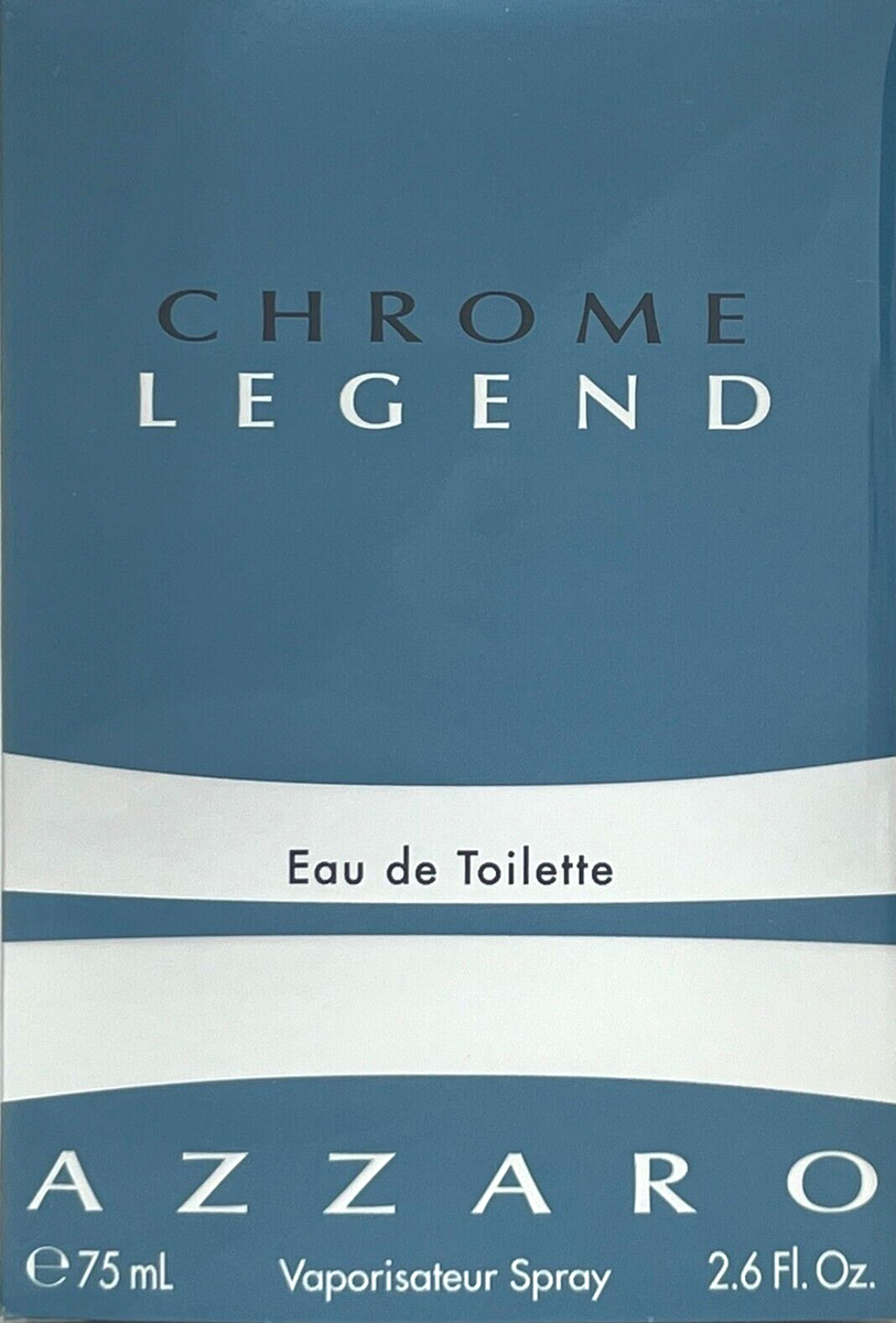 AZZARO CHROME LEGEND EAU DE TOILETTE SPRAY FOR MEN 2.6 Oz / 75 ml