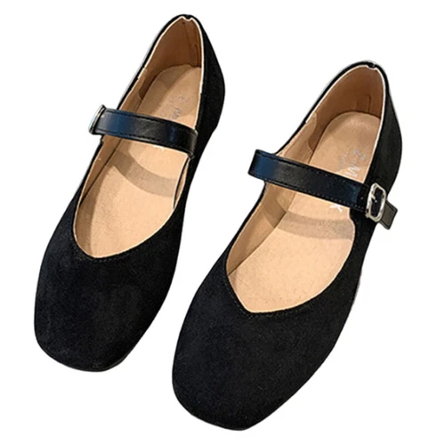 Ballerine donna slip on scuola Mary Jane punta tonda decolte comode ragazza passeggio - Foto 20 di 27