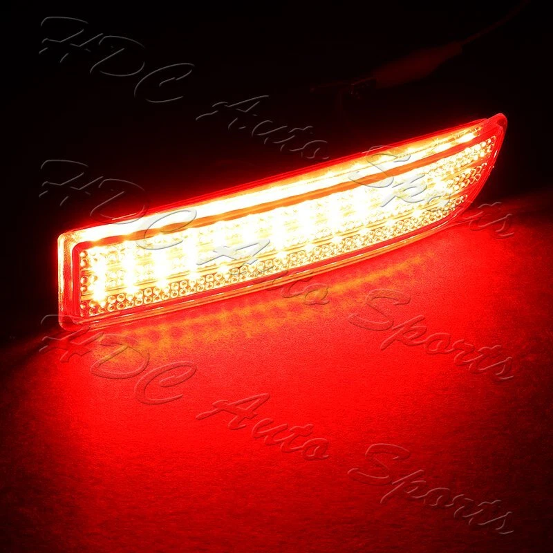 For 2006-2012 Toyota Rav4 Red Lens 39-SMD LED Rear Bumper Stop Brake Light Lamps - Image 4 of 4