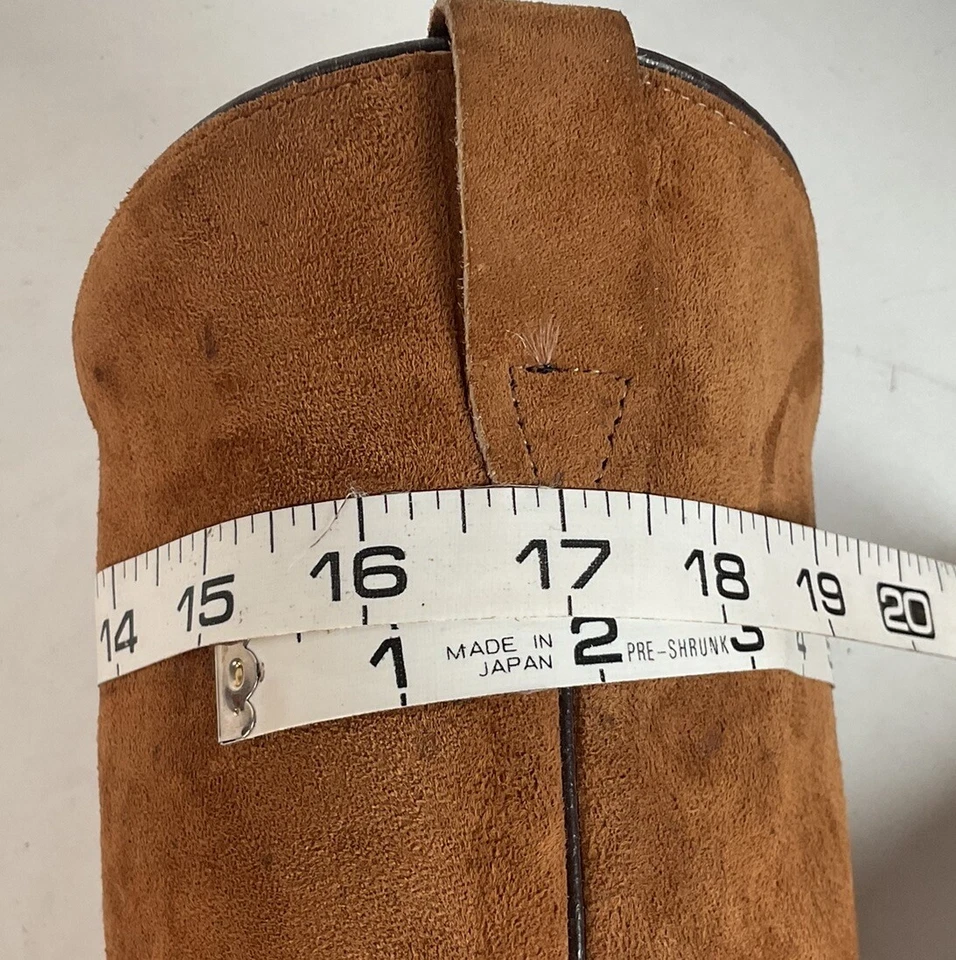 Botas de Vaquero Wolverine Piel de Cerdo Gamuza Para Hombre 8.5 EE. UU. Hechas en Ásperas Foto 3 de 4