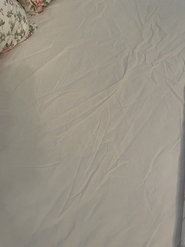 LAURA ASHLEY FULL SIZE SHEET SET Crisp Cottage Pastel Floral 100% Cotton Percale - Picture 4 of 15
