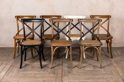 Featured image of post Black Cross Back Dining Chairs / Wood chair is crafted from fine hardwoods and has a black finish.