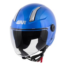 CASCO DEMI JET GIVI H117 B BLU STANDARD INTERNO REMOVIBILE E LAVABILE