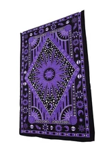 Indian Cotton Tapestry Wall Hanging Mandala Hippie Gypsy Bedspread Throw Boho 