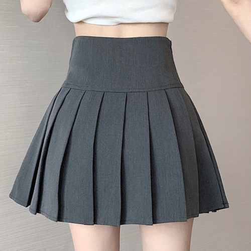 Jupe Courte à Volants Pour Femme – Style Gothique Rétro – Taille Haute – Avec Short Intégré