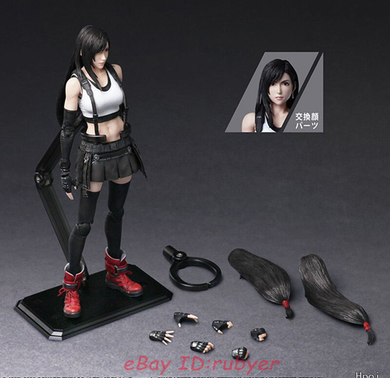 ff7 ティファ　1/6 ファイナルファンタジー PLAY ARTS PA Final Fantasy Tifa Lockhart 1/6 Scale Action Figure