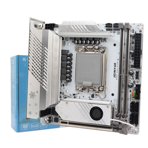 B760I SNOW Dream ITX Motherboard LGA1700 Intel's 12th and 13th, 2 DDR4 Slot - Afbeelding 16 van 22