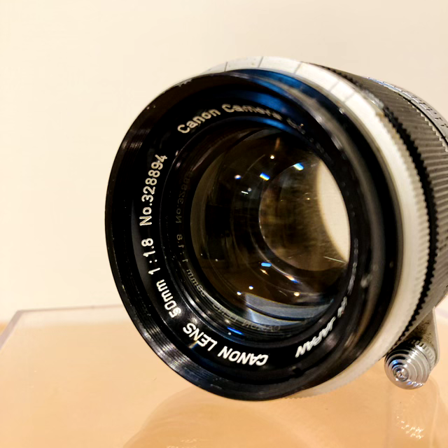 See Video & Photos] Vintage Canon rangefinder camera w/ 50mm f/1.8