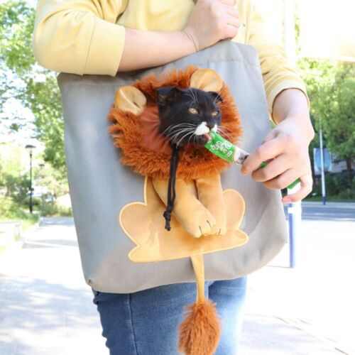with Zippers Pet Shoulder Bag Dogs Tote Bag Cats Handbag Pet Carrier Bag - Afbeelding 1 van 16