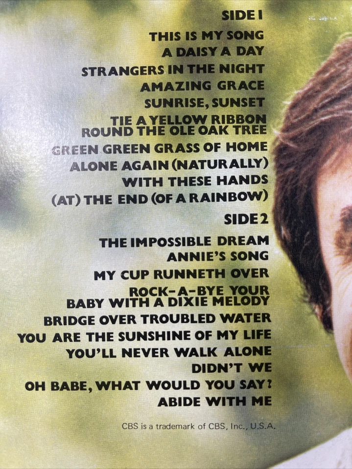 JIM NABORS X 2 COUNTRY RECORDs. The Best of & Love me With All Your Heart. - Image 4 of 4