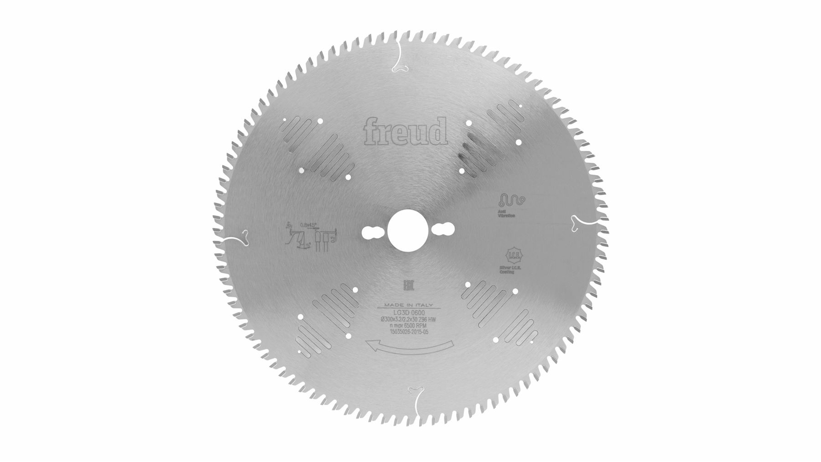 Freud F03FS07436 Multi-Material Circular Saw Blade 300mm x 30mm x 3.2mm x 96T