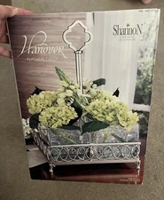 Hanover Flatware Caddy Shannon Crystal By Godinger, New In Box, Never Used