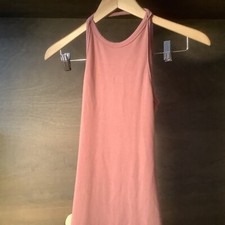 better be Bodycon Dress Size SMALL MAUVE OPEN BACK SLEEVELESS RAYON POLY SPANDEX