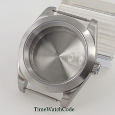 Brushed Watch Case 36mm/39mm Sapphire Glass Fit NH35 Miyota 8215 DG2813 ETA 2824