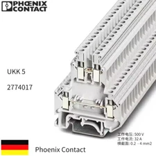 50pcs Phoenix UKK 5 - 2774017 Double-layer Terminal Blocks Straight-through