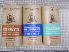 DR. SQUATCH~~ALUMINUM FREE~~DEODORANT 2.65 OZ U PICK SCENT 120