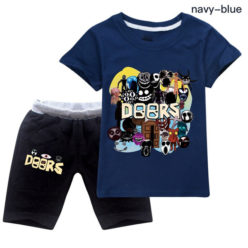 Roblox Theme Blue Kids T-shirt Short Pants and 50 similar items