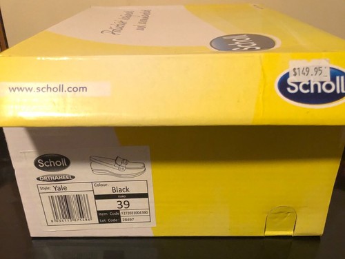 Scholl Orthaheel Woman’s Yale Shoe Leather size 39 Orthotic Excellent Condition - Picture 13 of 13