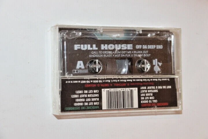 Full House ‎– Off Da Deep End Cassette Tape Hip Hop Rap 1992 New Sealed RARE - Image 4 of 4