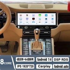 12.3'' Android For Porsche Macan 2014-2016 Car Radio Qualcomm Stereo GPS Navi